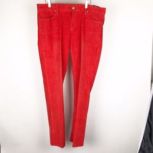 Gap Women's Pants Size 16 33 Always Skinny Red